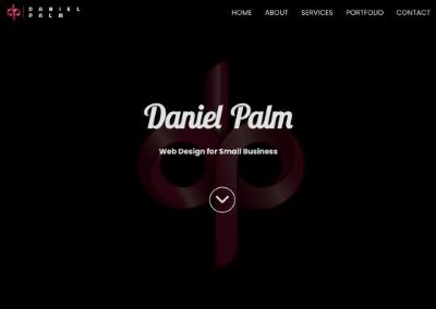 Daniel Palm Web Design Website