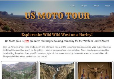 US Moto Tour Website